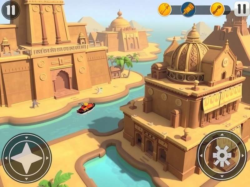 Somnath Temple Exploration Game Screenshot
